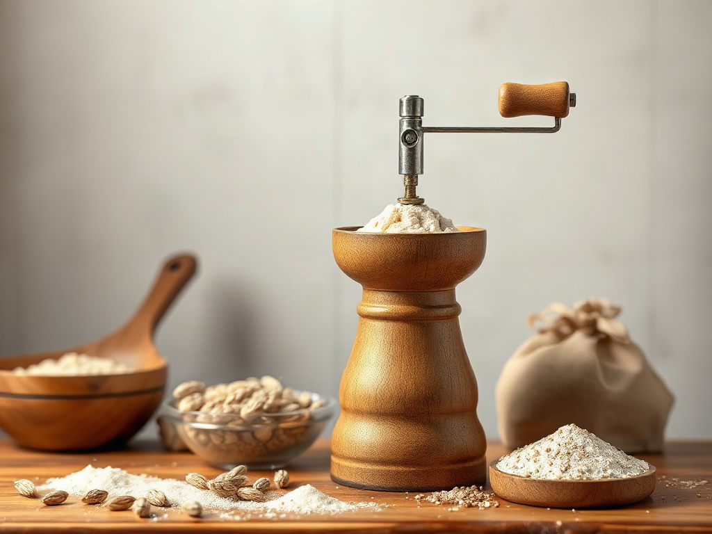 Choosing a grain mill for flour at home